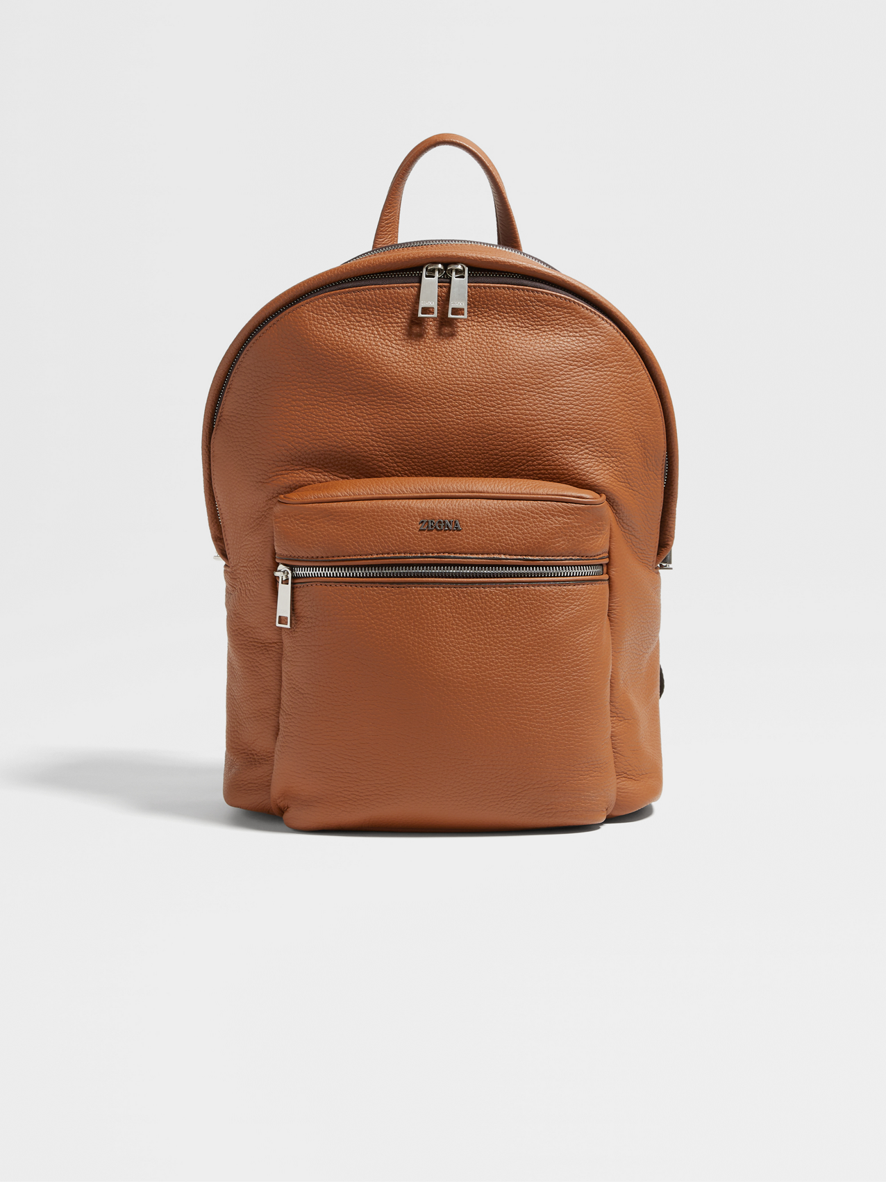 Vicuna Color Deerskin Hoodie Backpack